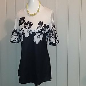 Cold shoulder blouse